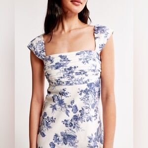 Abercrombie & Fitch Emerson Cap Sleeve Mini Dress